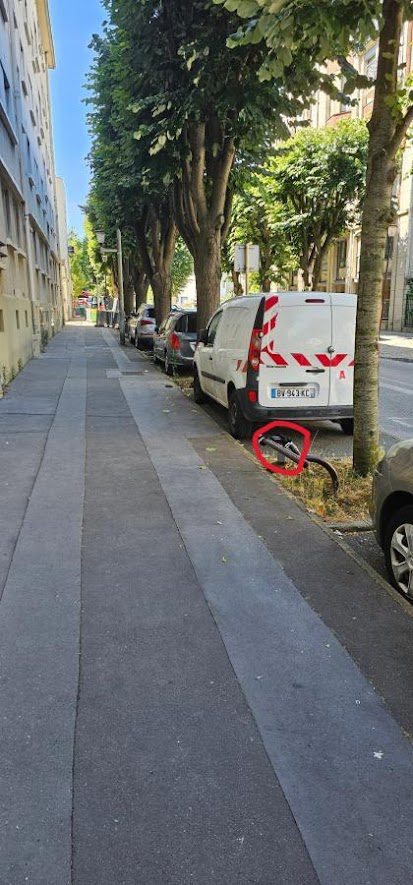 Emplacement de la boité à clé