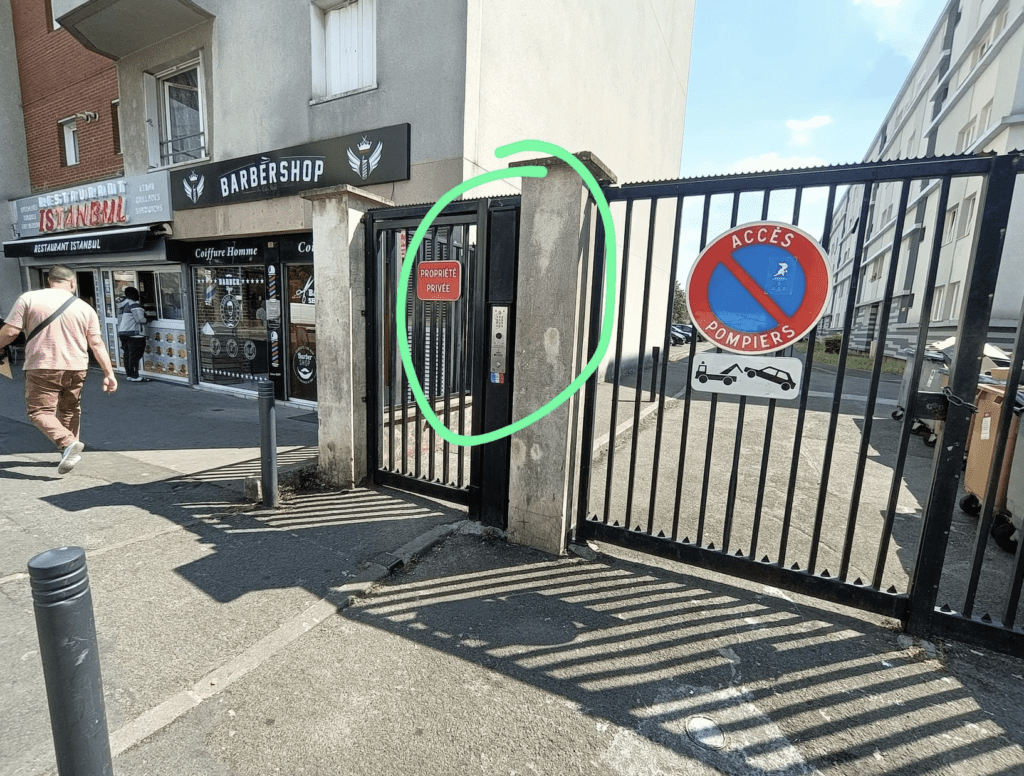 Porte d'entrée