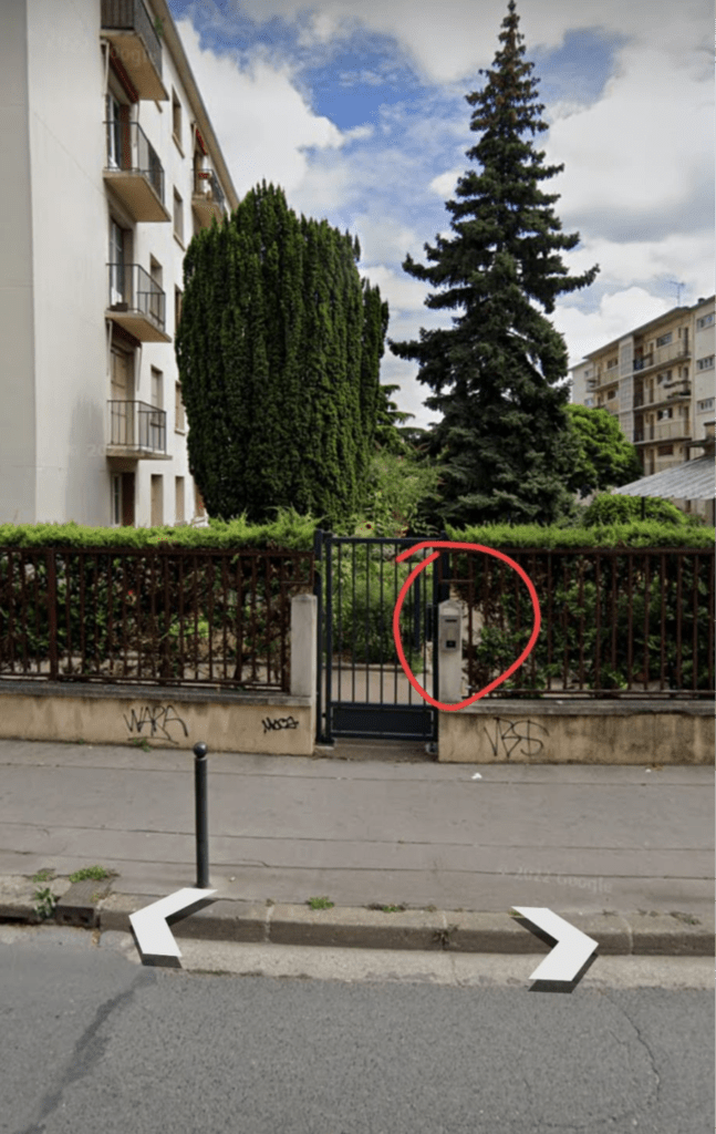 Entrée piéton ​