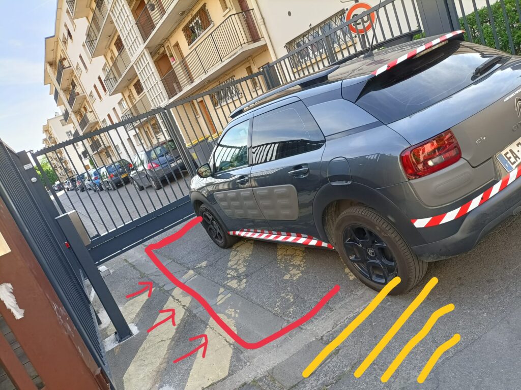Entrée voiture ​