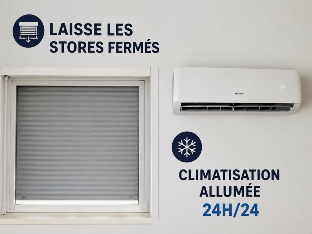 Climatisation et stores 