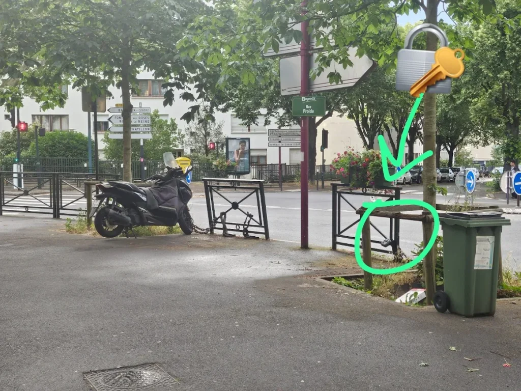 Boite à clé